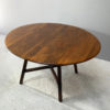Ercol 1950’s ‘Old Colonial 377” blue label drop leaf table