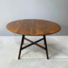Ercol 1950’s ‘Old Colonial 377” blue label drop leaf table
