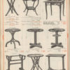 1920's Cards Table Model No.8 by Thonet