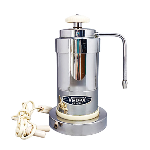 1960s Big Velox Espresso Coffee Machine by P. Malago. Made in Italy