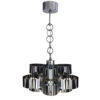 1960s Gorgeous Space Age Pendant Lamp by Max Sauze for Sciolari. Made in Italy