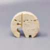1970s Original Travertine Elephant Sculpture by Enzo Mari for F.lli Mannelli 1970s Original Travertine Elephant Sculpture by Enzo Mari for F.lli Mannelli