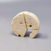 1970s Original Travertine Elephant Sculpture by Enzo Mari for F.lli Mannelli 1970s Original Travertine Elephant Sculpture by Enzo Mari for F.lli Mannelli