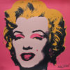 1980s Gorgeous Andy Warhol "Marilyn" Limited Edition Lithograph by CMOA