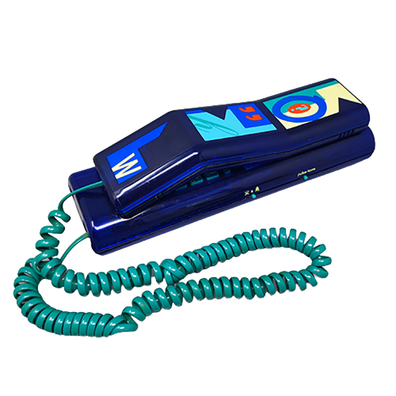 1980s Gorgeous Swatch Twin Phone “Deluxe”. Memphis Style