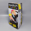 1980s Gorgeous Swatch Twin Phone "Puzzle" With The Original Box. Memphis Style
