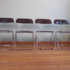 Plia folding chairs by Gianacarlo Piretti for Castelli, Set of 4