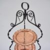 Arts & Crafts cake stand display Townshends style, iron & copper, 1900`s ca, English Arts & Crafts cake stand display Townshends style, iron & copper, 1900`s ca, English