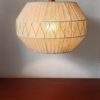 Scandinavian teak lamp from the 70s.