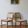 Chairs, 2 pcs, teak, bertil fridhagen, bodafors, 70s.