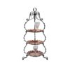 Arts & Crafts cake stand display Townshends style, iron & copper, 1900`s ca, English Arts & Crafts cake stand display Townshends style, iron & copper, 1900`s ca, English