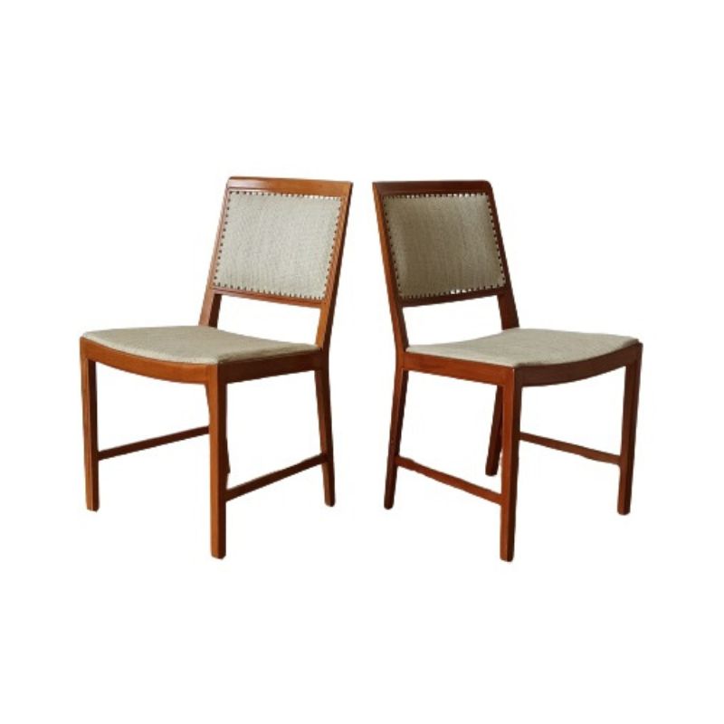 Chairs, 2 pcs, teak, bertil fridhagen, bodafors, 70s.