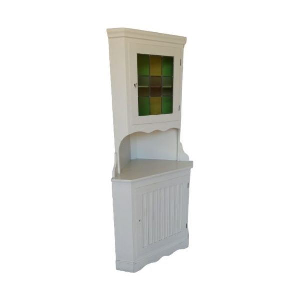 White corner cabinet Sweden 70s. White corner cabinet Sweden 70s.
