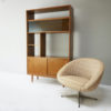 1970s mid century shelf unit / room divider by Schreiber