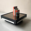 Italian Willy Rizzo style 1970’s mid century mirrored coffee table