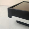 Italian Willy Rizzo style 1970’s mid century mirrored coffee table