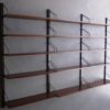 Vintage Rosewood Modular Wall Shelving Unit Shelves by Poul Cadovius, 1960s