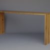 Minimalist Console Table by Ate Van Apeldoorn for Houtwerk Hattem. 1960s