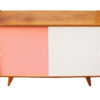 U-452 Pink and White Sideboard by Jiri Jiroutek for Interier Praha