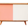 U-452 Pink and White Sideboard by Jiri Jiroutek for Interier Praha