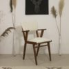 Scandinavian wooden chair 1950
