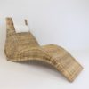 Karlskrona rattan lounger by Karl Malmvall