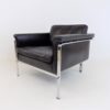 Kill 6911 leather chair black by Horst Brüning