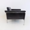 Kill 6911 leather chair black by Horst Brüning