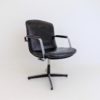 Knoll FK 86 leather armchair by Preben Fabricius/Jørgen Kastholm