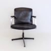Knoll FK 86 leather armchair by Preben Fabricius/Jørgen Kastholm