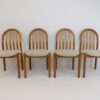 Koefoeds Hornslet Set of 4 Teak Dining Chairs Ole by Niels Koefoed Koefoeds Hornslet Set of 4 Teak Dining Chairs Ole by Niels Koefoed