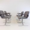 Mauser Seat 150 set of 4 dining/conference chairs by Herbert Hirche