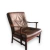 Pair of Danish Leather Armchairs