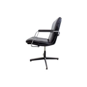 Knoll FK 86 leather armchair by Preben Fabricius/Jørgen Kastholm