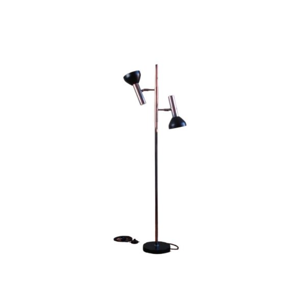 Lampadaire Cosack 2 spot chrome