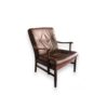 Pair of Danish Leather Armchairs