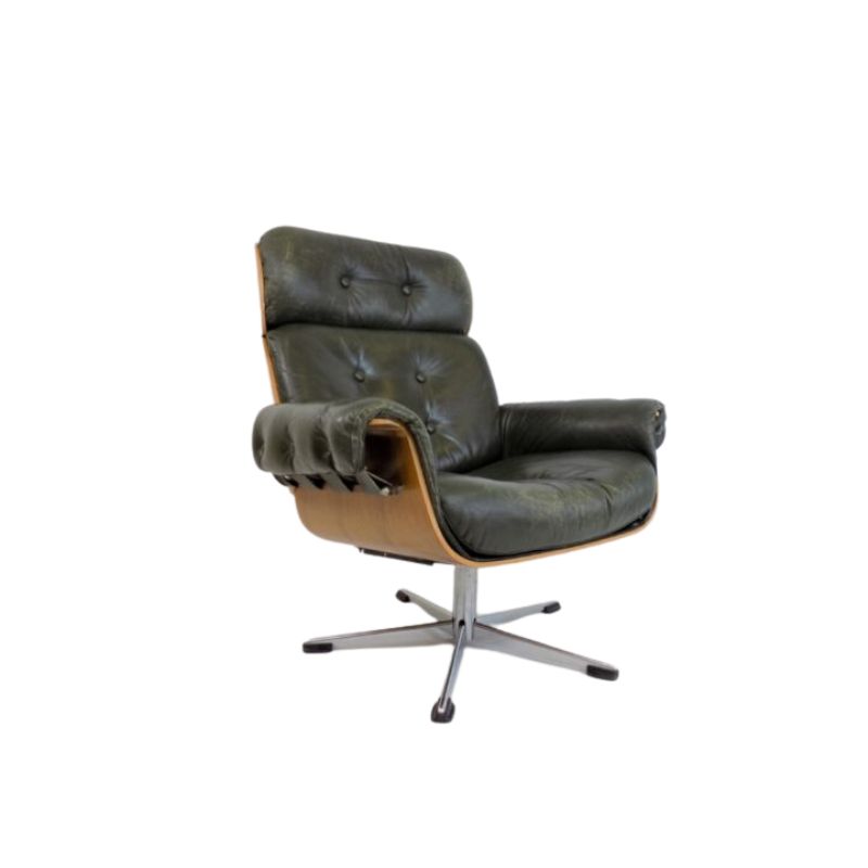 Martin Stoll leather chair 5612 for Giroflex