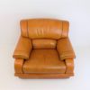 Roche Bobois leather armchair 70s