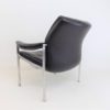 Röder Söhne leather lounge chair by Miller Borgsen