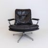 Strässle Gentilina leather armchair by Andre Vandenbeuck