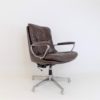 Strässle Gentilina leather office chair by Andre Vandenbeuck Strässle Gentilina leather office chair by Andre Vandenbeuck