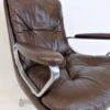 Strässle Gentilina leather office chair by Andre Vandenbeuck Strässle Gentilina leather office chair by Andre Vandenbeuck