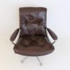 Strässle Gentilina leather office chair by Andre Vandenbeuck Strässle Gentilina leather office chair by Andre Vandenbeuck
