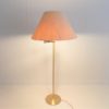 Brass floor lamp with swivel arm Mid Century Modern