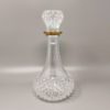 1960s Gorgeous Crystal Decanter with 2 Crystal Glasses. Made in Italy 1960s Gorgeous Crystal Decanter with 2 Crystal Glasses. Made in Italy