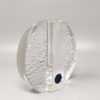 1970s Gorgeous Walther Glass Bullseye Vase by Heiner Düsterhaus. Made in Germany
