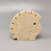 1970s Original Big Travertine Hedgehog Sculpture by Enzo Mari for F.lli Mannelli 1970s Original Big Travertine Hedgehog Sculpture by Enzo Mari for F.lli Mannelli