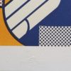 1980s Original Stunning Roy Lichtenstein "Modern Art" Limited Edition Lithograph