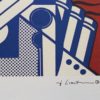 1980s Original Stunning Roy Lichtenstein "Modern Art" Limited Edition Lithograph