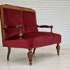 1950s, Danish vintage 2 seater sofa, original very good condition.